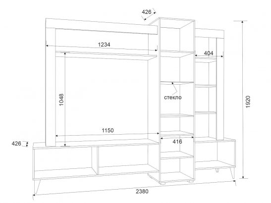 3d визуализация мебель